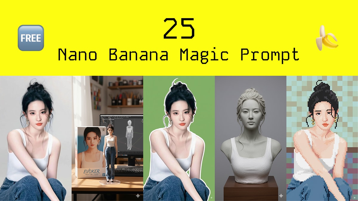 🍌 Nano Banana AI Creative Prompt Word Collection